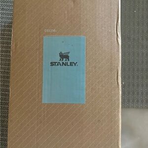 Stanley Brown Packaging with Blue Label